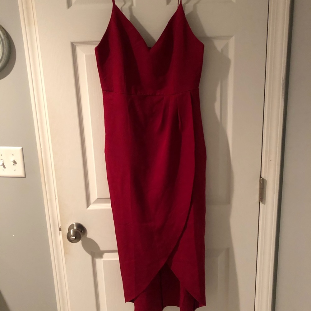 Red dress
